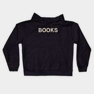 Books Hobbies Passions Interests Fun Things to Do Kids Hoodie